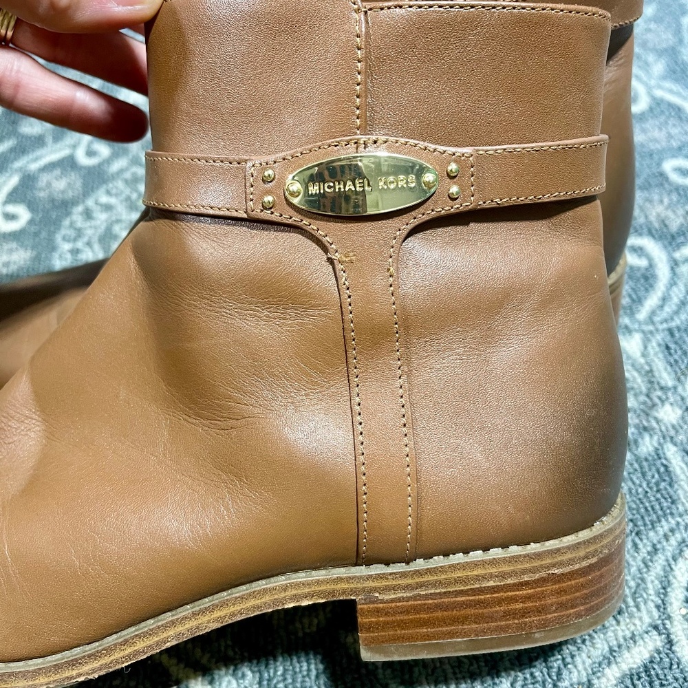 Brown Michael Kors ankle boot